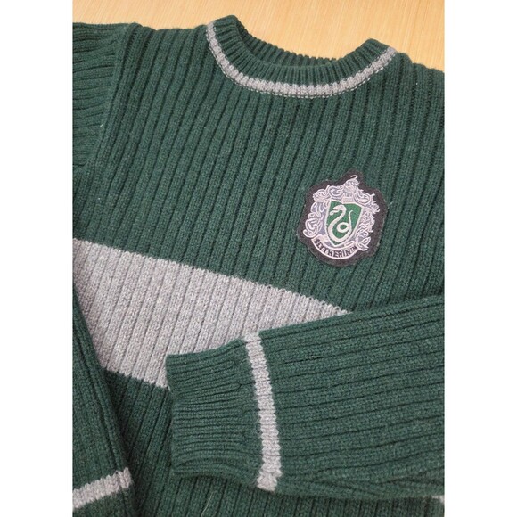 Universal Studio Sweaters - Wizarding World Of Harry Potter Slytherin Quidditch Lambswool Sweater Adult XS